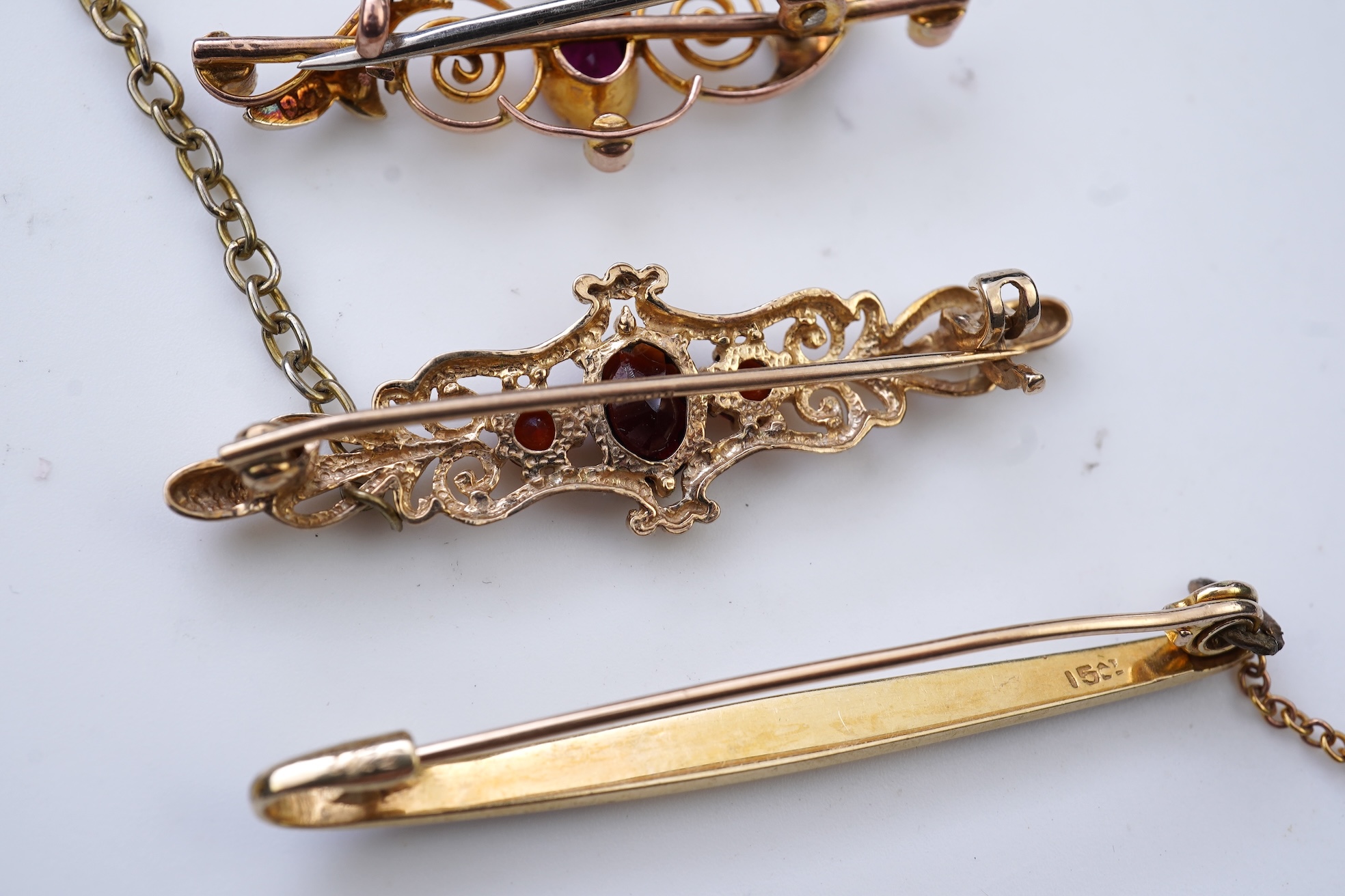 A collection of brooches, early 20th century and later